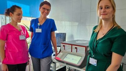 Nowy sprzęt w Górnośląskim Centrum Zdrowia Dziecka w Katowicach. Urządzenie trafiło do szpitala dzięki WOŚP