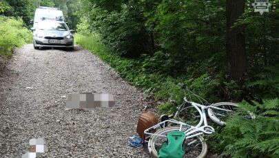 Tragiczny wypadek rowerowy w Katowicach: 65-letnia kobieta nie żyje