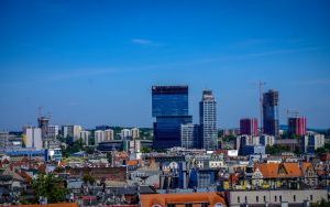 Widok na Katowice z tarasu Panteonu Górnośląskiego (2)